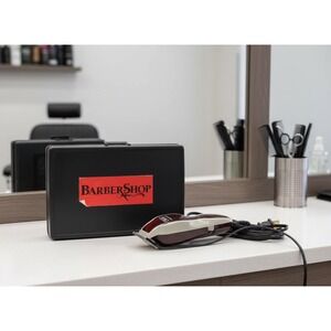 NEW Wahl Metro Hair Clipper Professional Corded Barber Trimmer Kit Case